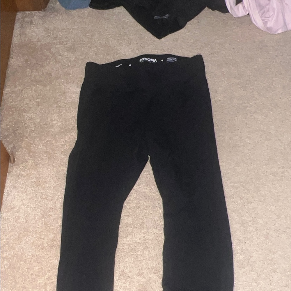 Sonoma Classic Black Pants